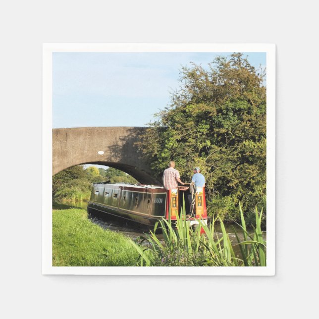 NARROWBOATS NAPKIN (Front)