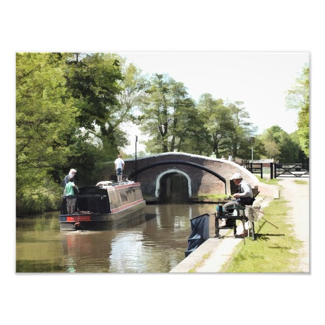 NARROWBOATS PHOTO PRINT (Front)