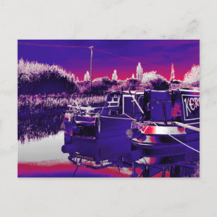 NARROWBOATS POSTCARD