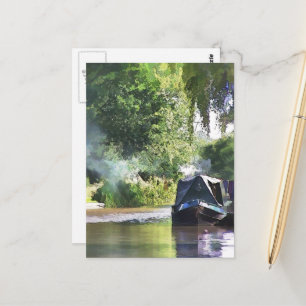 NARROWBOATS POSTCARD
