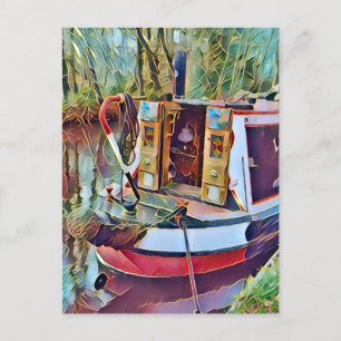 NARROWBOATS POSTCARD