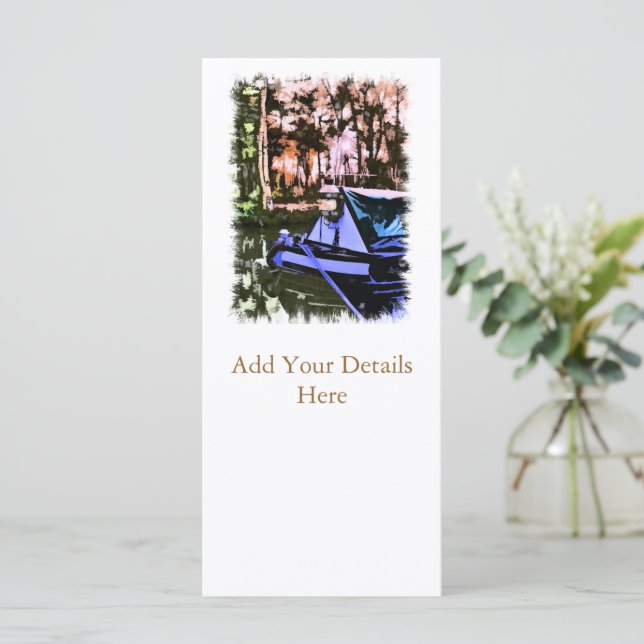 NARROWBOATS RACK CARDS (Standing Front)