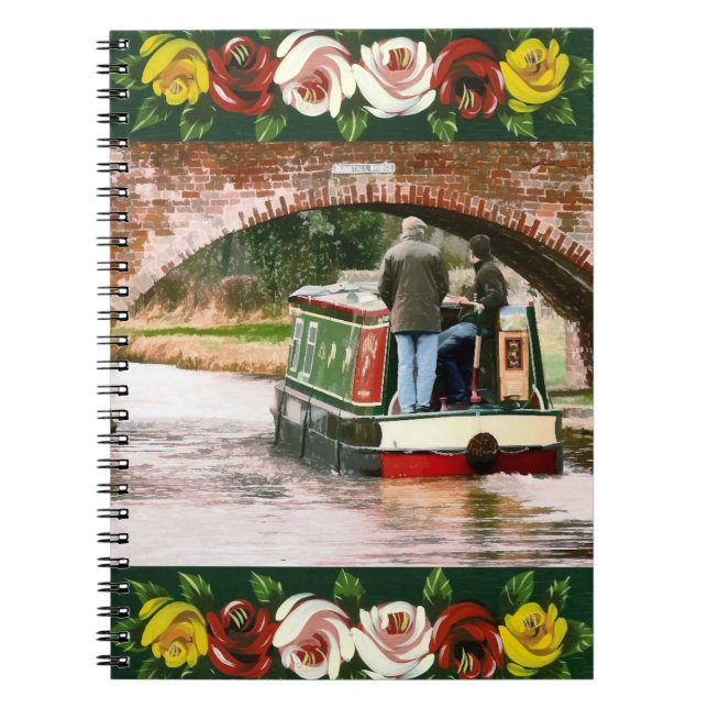 NARROWBOATS SPIRAL NOTEBOOK (Front)