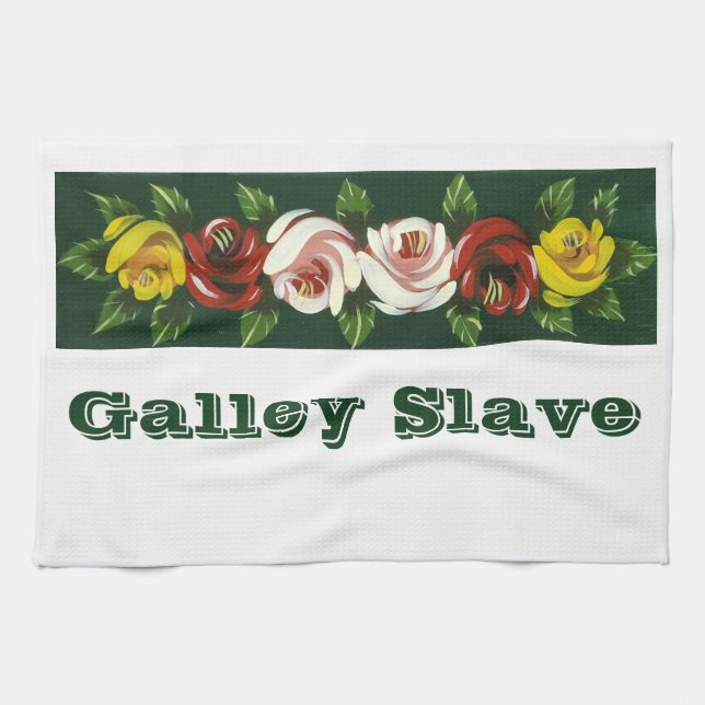 NARROWBOATS TEA TOWEL (Horizontal)