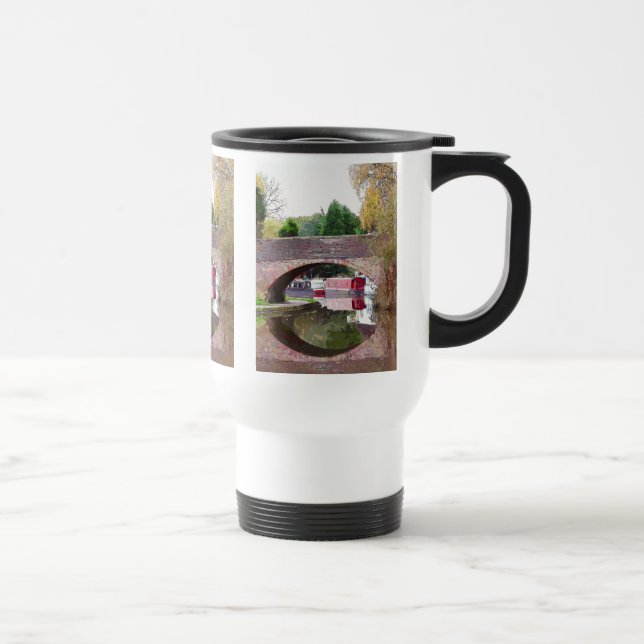NARROWBOATS TRAVEL MUG (Right)