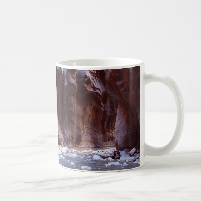 Narrows Zion National Park Coffee Mug (Right)