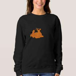 NaruSasu I SasuNaru kitsune fox and sun symbol han Sweatshirt
