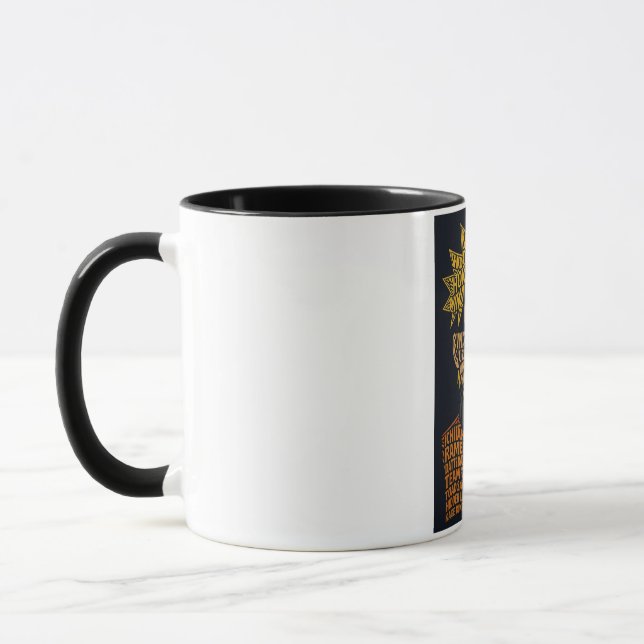 🔥 Naruto Typography Art Mug (Left)