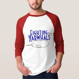 narvalo, Fighting, Narwhals T-Shirt