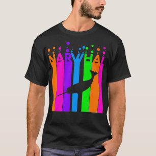 Narwhal Bubble Animal Lover Gift Idea T-Shirt