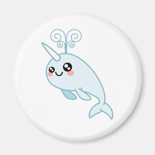 Narwhal Cutie Magnet