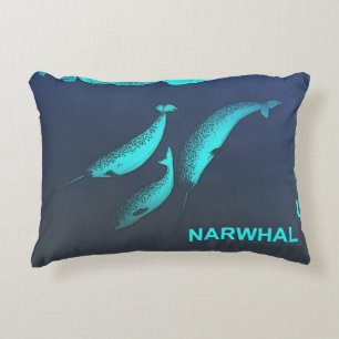 Narwhal Decorative Cushion