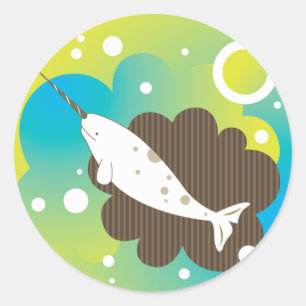 Narwhal Dream Sticker