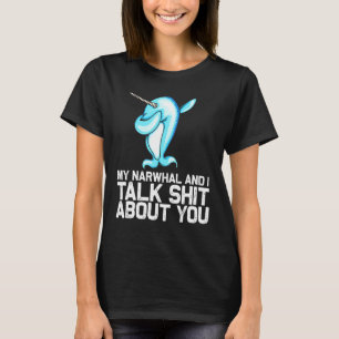Narwhal For Men Women Dabbing Narwhal Whale 1 T-Shirt