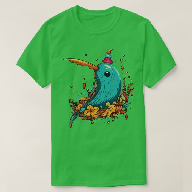 Narwhal Halloween T-Shirt (Design Front)