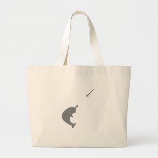 Narwhal Large Tote Bag