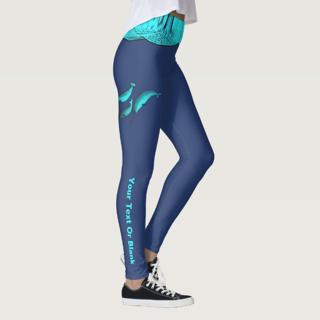 Narwhal Leggings (Right)