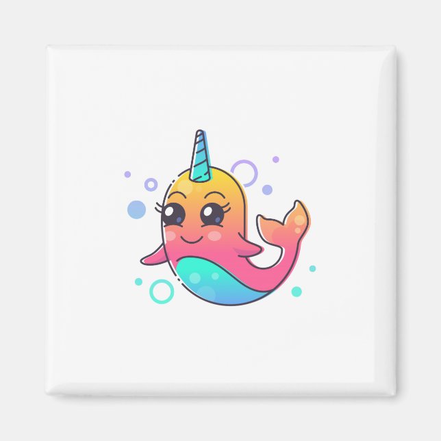 Narwhal Magnet (Front)