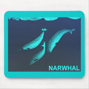 Narwhal Mouse Pad