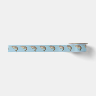 Narwhal Ribbon Satin Ribbon