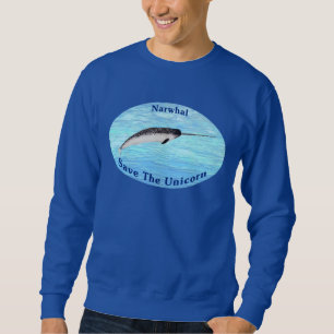 Narwhal - Save The Unicorn Sweatshirt