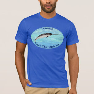 Narwhal - Save The Unicorn T-Shirt