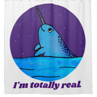 Narwhal Shower Curtain