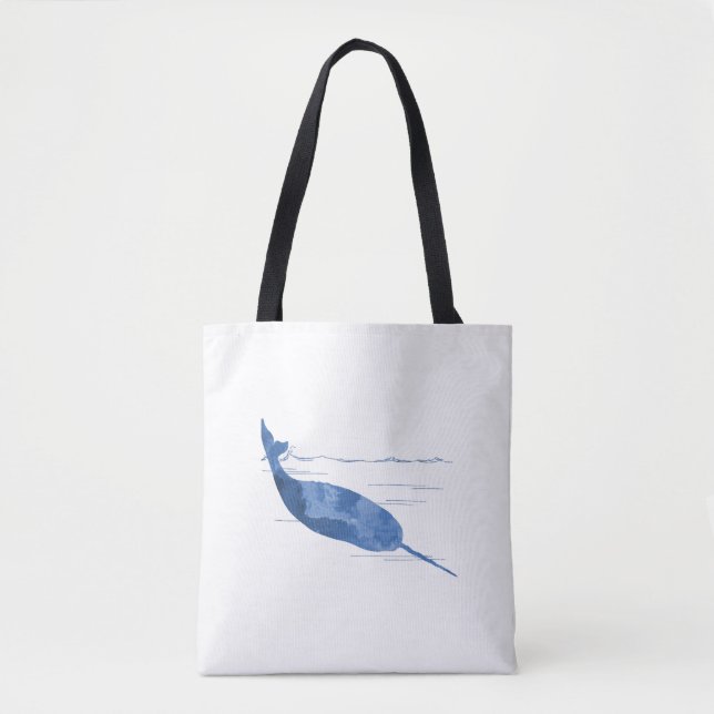 Narwhal Tote Bag (Front)