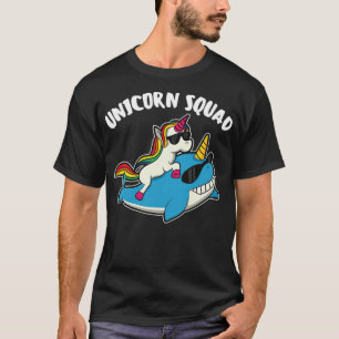 Narwhal Unicorn Squad Unicorn Gift Sea animal frie T-Shirt