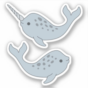 Narwhal Vinyl Stickers