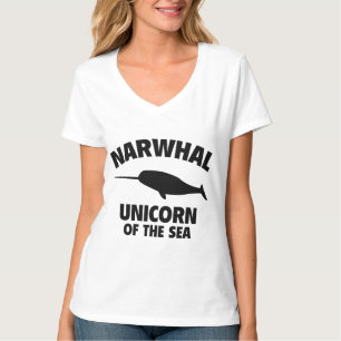 Narwhale Unicorn Of The Sea T-Shirt