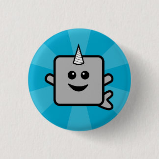 Narwhals are Magical 3 Cm Round Badge