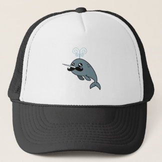 Narwhalstache Trucker Hat