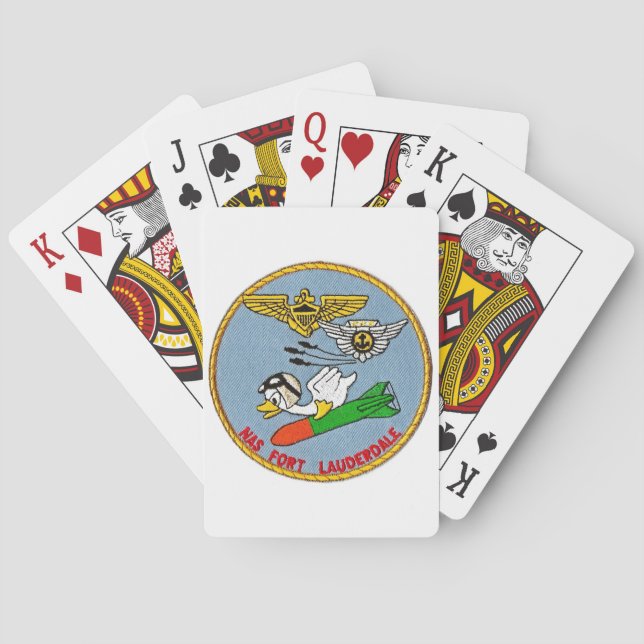 NAS Fort Lauderdale Playing Cards (Back)
