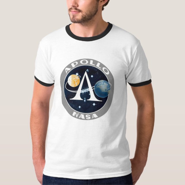 NASA Apollo 11 Ringer T-shirt (Front)