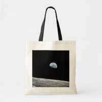 NASA Apollo 8 Earthrise Moon Lunar Orbit Photo