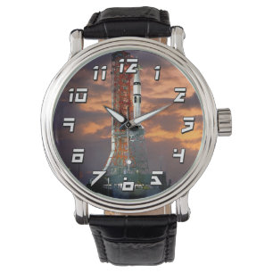 NASA Apollo Soyuz Launch Vehicle Sunrise Launchpad Watch