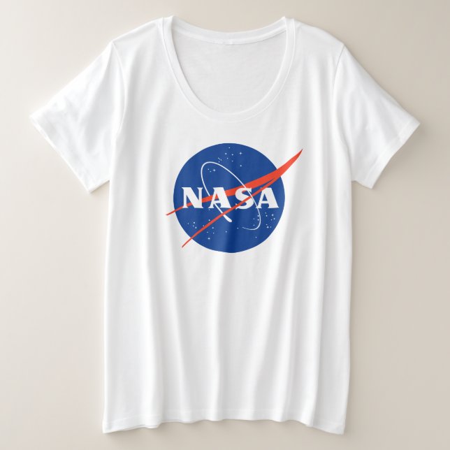 NASA approved women Meatball Plus Size T-Shirt (Design Front)