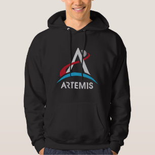 NASA Artemis Program Logo LT We Are Going Moon To  Hoodie