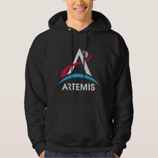 NASA Artemis Program Logo LT We Are Going Moon To  Hoodie