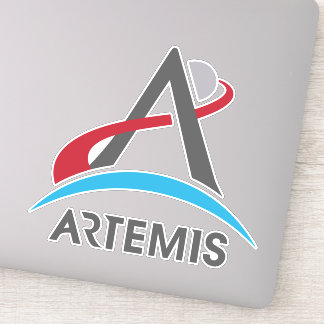 NASA Artemis Program Logo Mars 2024 Astronaut