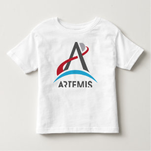 NASA Artemis Program Logo Mars 2024 Astronaut Toddler T-Shirt
