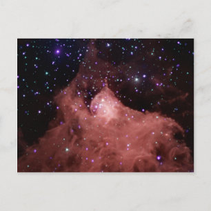 NASA Cepheus_b infrared dark cloud Postcard