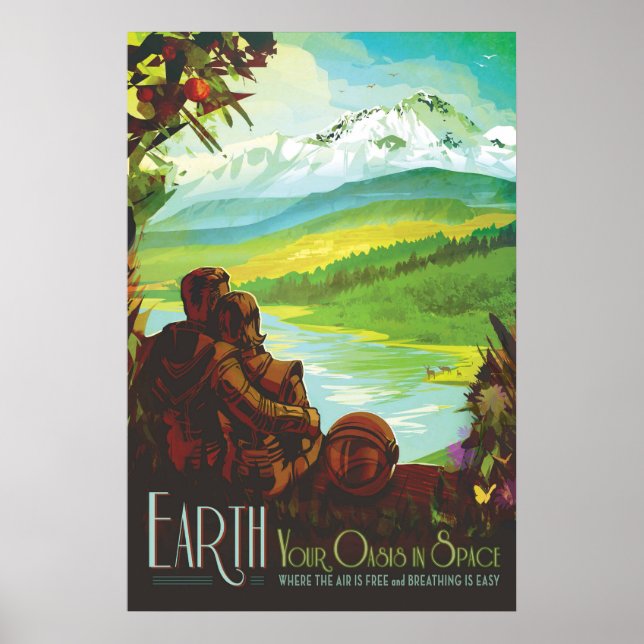 Nasa / Earth Poster (Front)