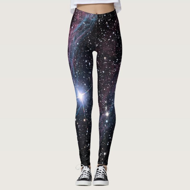 NASA ESA Veil nebula Leggings (Front)