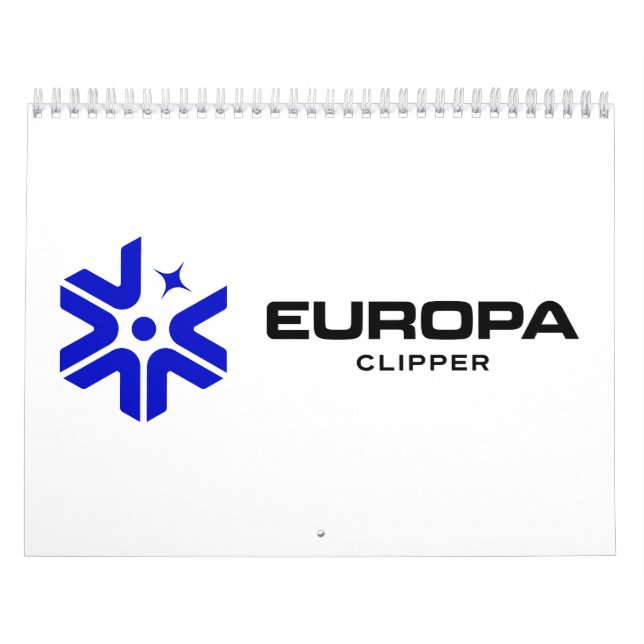NASA Europa Clipper Logo Calendar (Cover)