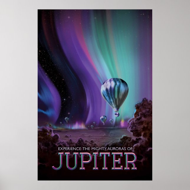 Nasa / Jupiter / Travel Poster (Front)
