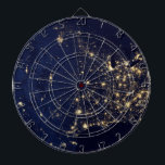 Nasa Lights from Space USA Dartboard<br><div class="desc">Nasa Lights from Space USA

You can personalise the design further if you'd prefer,  such as by adding your name or other text,  or adjusting the image - just click 'Customise' to see all the options.</div>