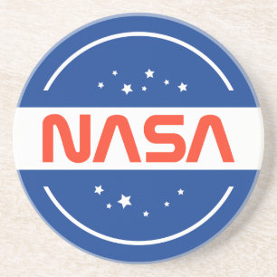 NASA Logo Art Coaster