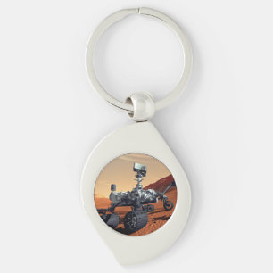 NASA Mars Curiosity Rover Artist Concept Key Ring
